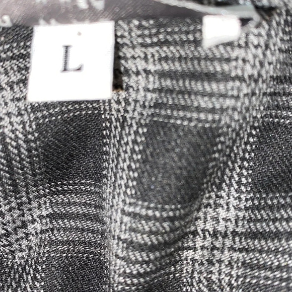 Bryn Walker black plaid size large dress - Picture 6 of 9
